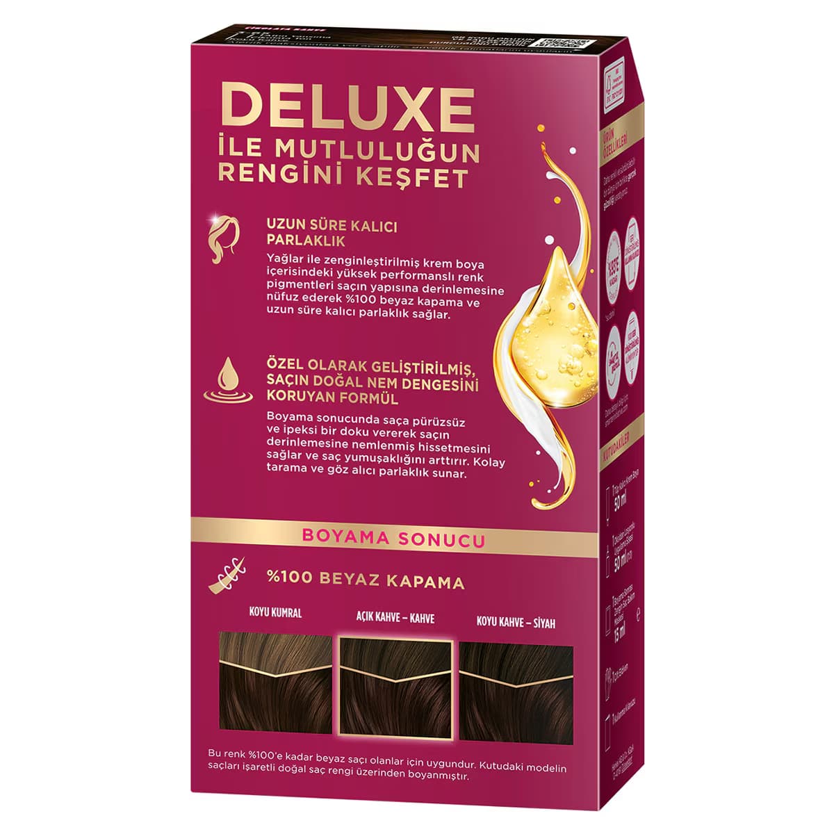 Palette Deluxe Saç Boyası 3-65 Çikolata Kahve 2