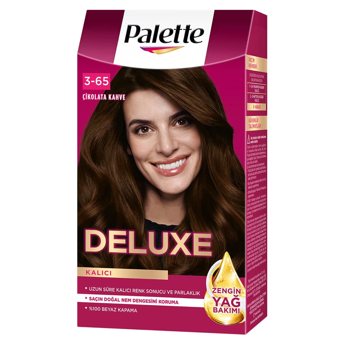 Palette Deluxe Saç Boyası 3-65 Çikolata Kahve 3
