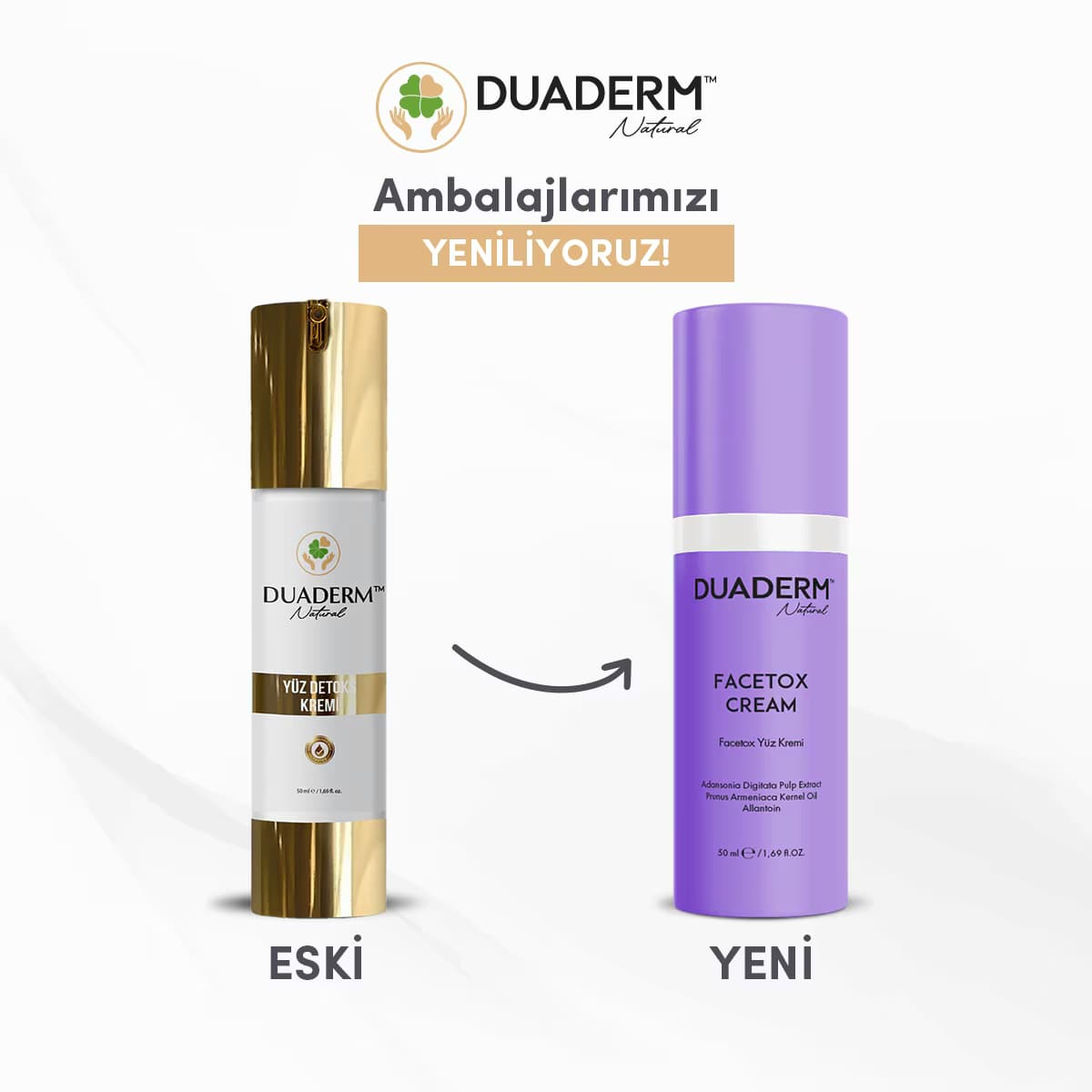 Duaderm Yüz Detoks Krem 50 ml 2