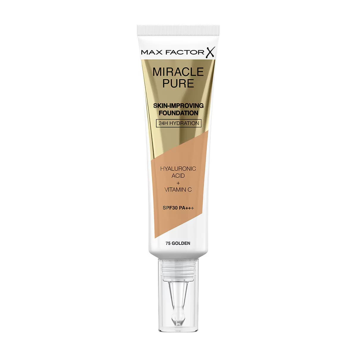 Max Factor Miracle Pure Fondöten Golden 75 3
