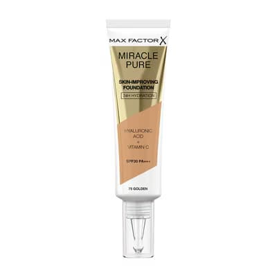 Max Factor Miracle Pure Fondöten Golden 75