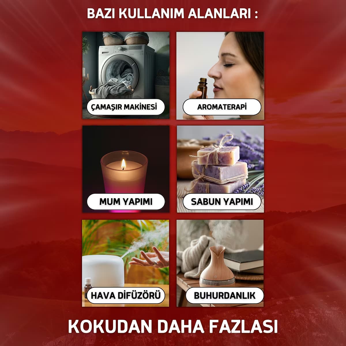 Auran Uçucu Koku Yağı Amber 10 ml 2