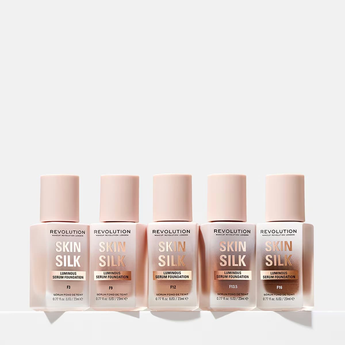 Revolution Skin Silk Serum Fondöten F2 5