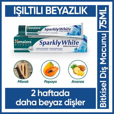 Himalaya Işıltılı Beyazlık Diş Macunu 75 ml