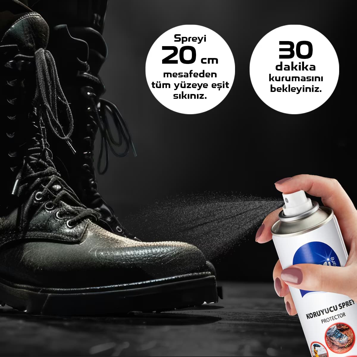 Flexicare Ayakkabı Koruyucu Sprey 250 ml 2