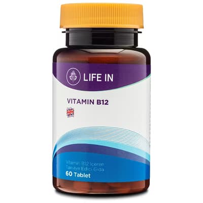 Life In B12 Vitamin 60 Tablet - Gratis