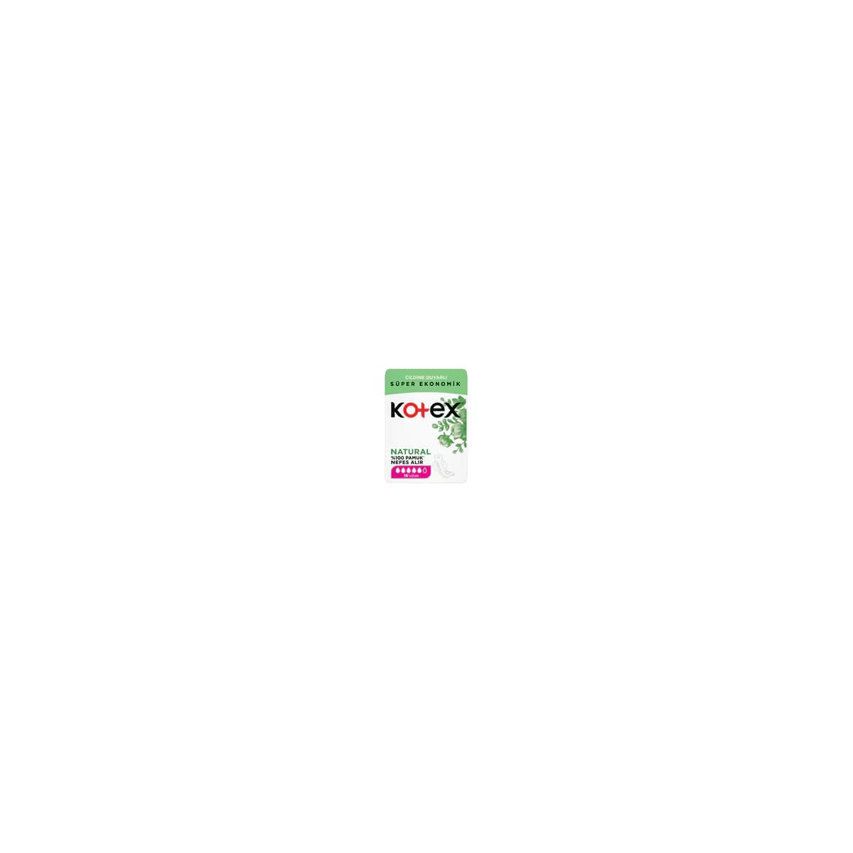 Kotex Natural Ultra Quadro Uzun 16 5