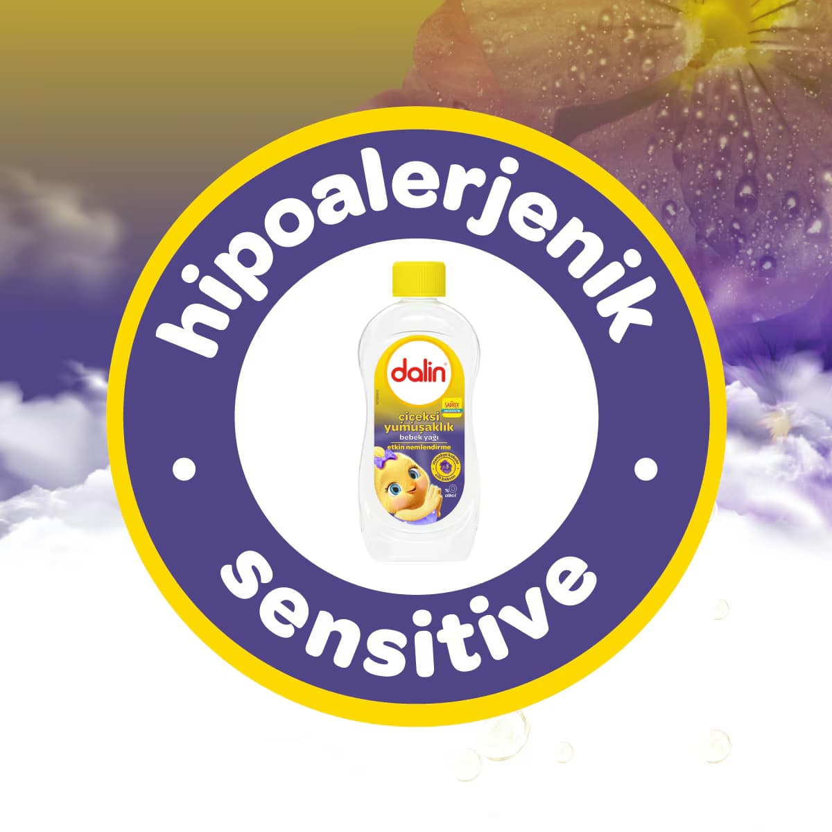 Dalin Bebek Yağı Çiçeksi Yumuşaklık 300 ml 5