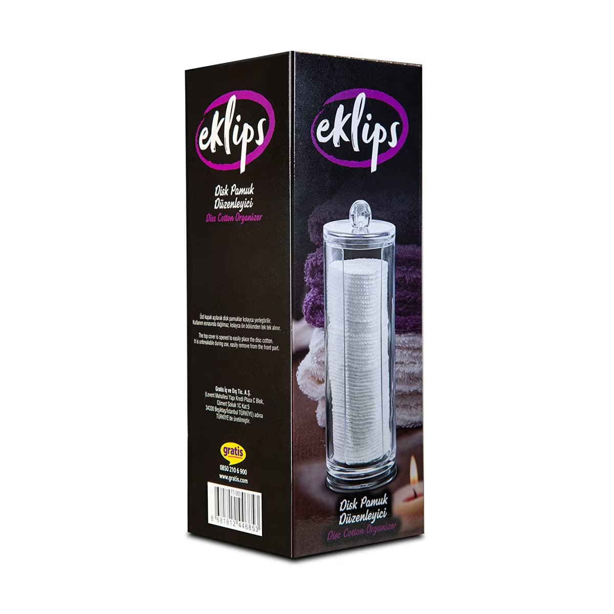 Eklips Disk Pamuk Organizer - Gratis 2