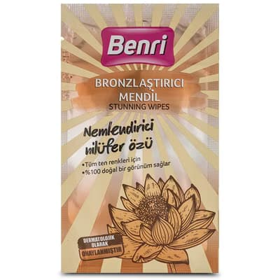Benri Bronzlaştırıcı Mendil - Gratis