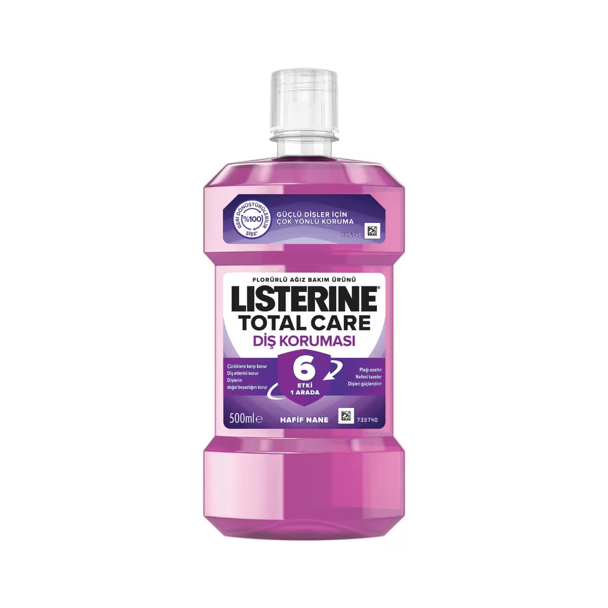 Listerine 6 Etki 1 Arada Ağız Suyu 500 ml 2