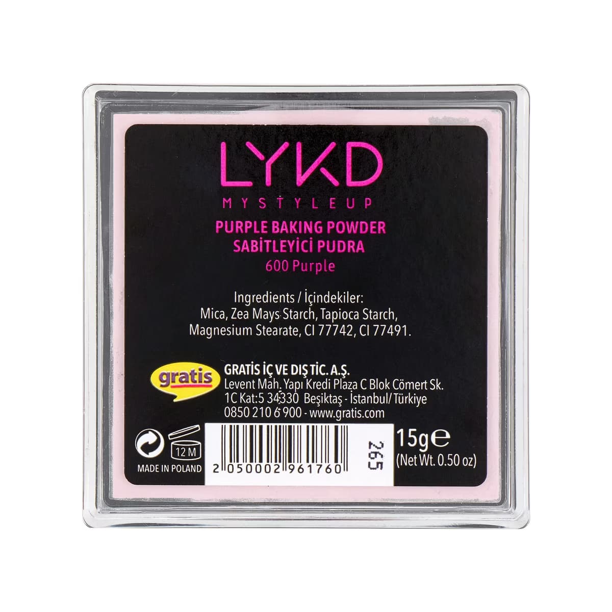 LYKD Banana Pudra 600 Purple - Gratis 5