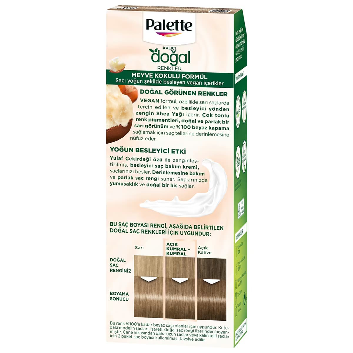 Palette Kalıcı Doğal Renkler 8-16 Küllü Sarı 3