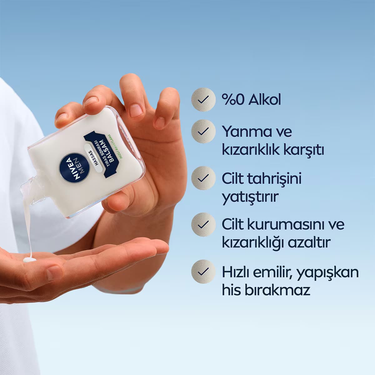 Nivea Men Tıraş Sonrası Balsam Hassas 100 ml 2