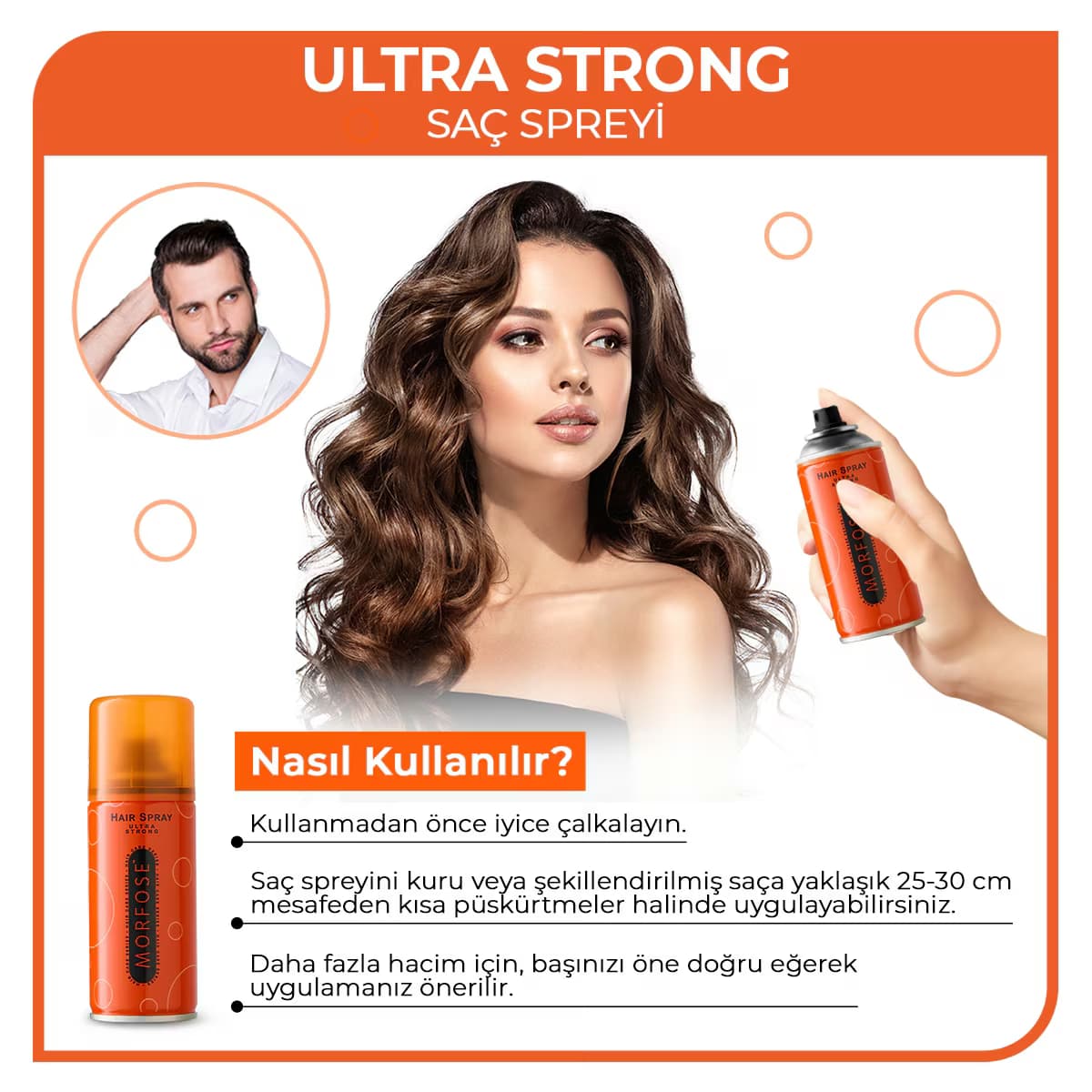 Morfose Ultra Strong Saç Spreyi 75 ml 4