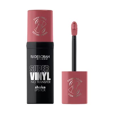 Deborah Super Vinyl Shake Ruj 01 Nude Rose