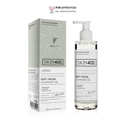 Skin401 Pirinç Özü Yüz Temizleme Jeli 200 ml