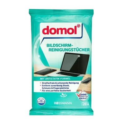 Domol Ekran Temizleme Bezleri 15x20 cm 20'li