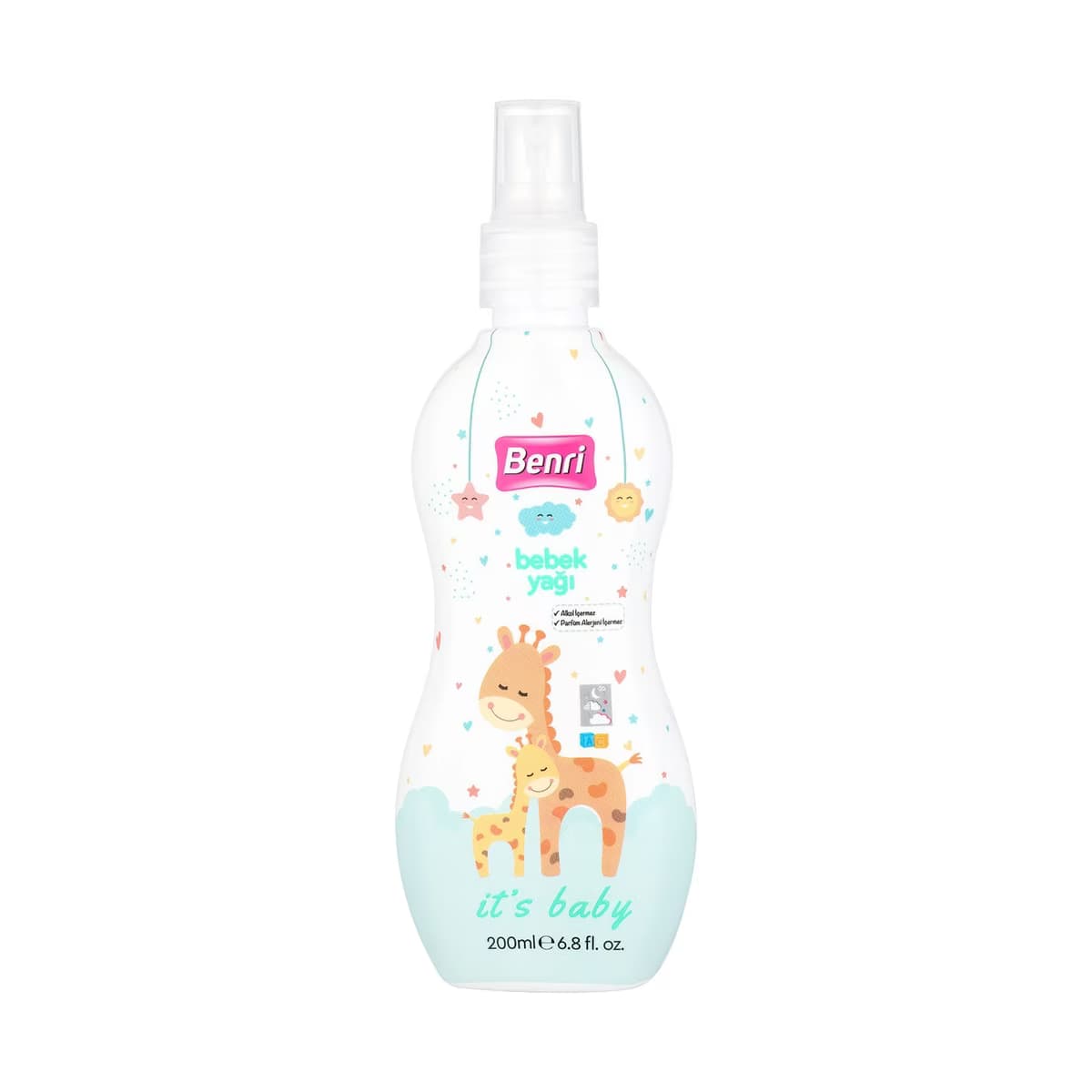 Benri Bebek Yağı Sprey 200 ml - Gratis