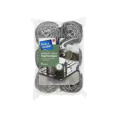 Flink & Sauber Ovucu Spiral Tel 6'lı