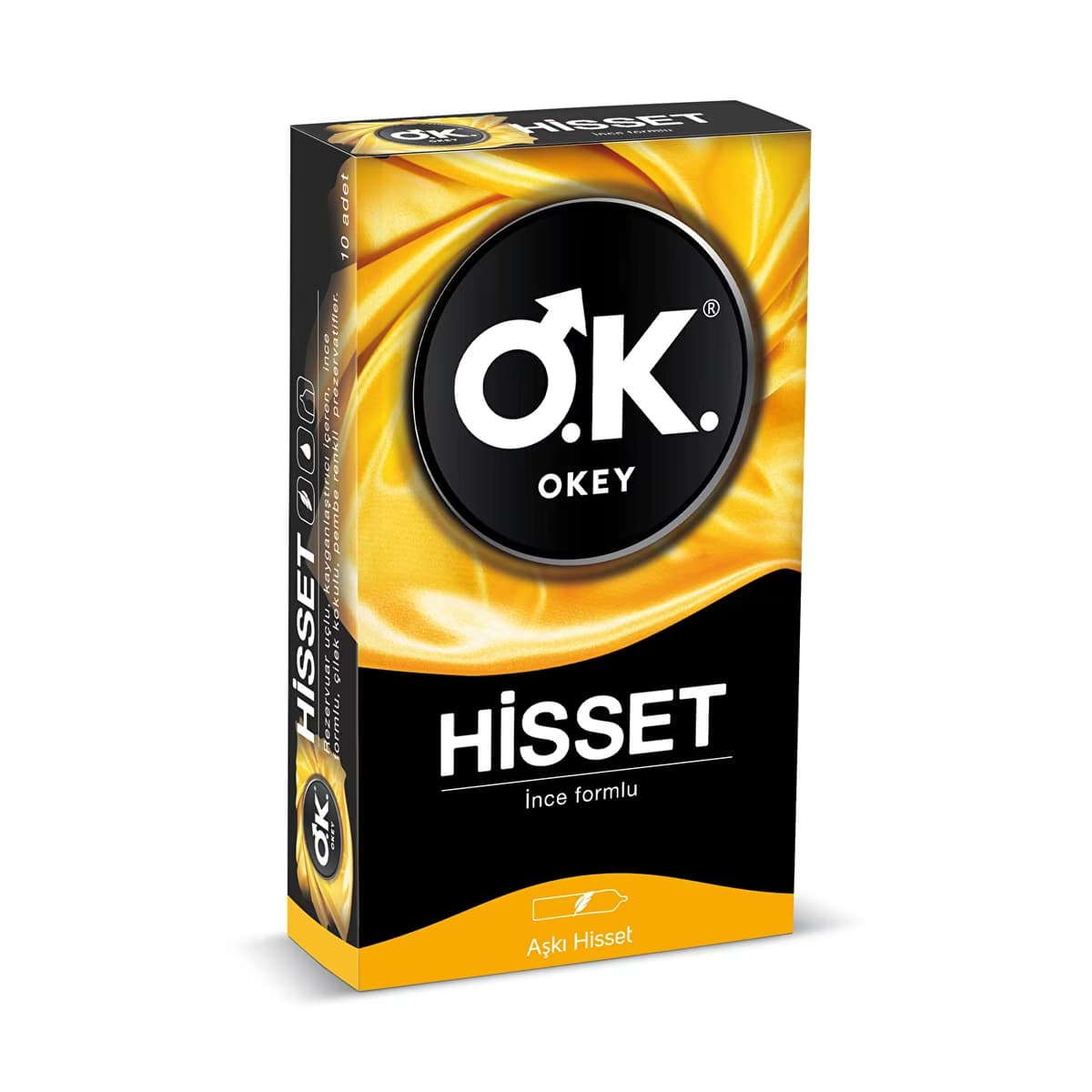 Okey Hisset Prezervatif 10'lu - Gratis