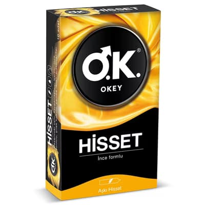 Okey Hisset Prezervatif 10'lu - Gratis