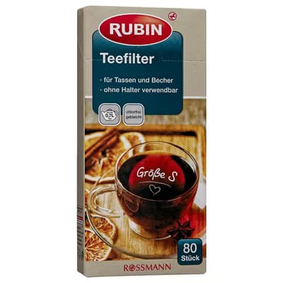 Rubin Çay Filtresi Küçük Boy 80'li