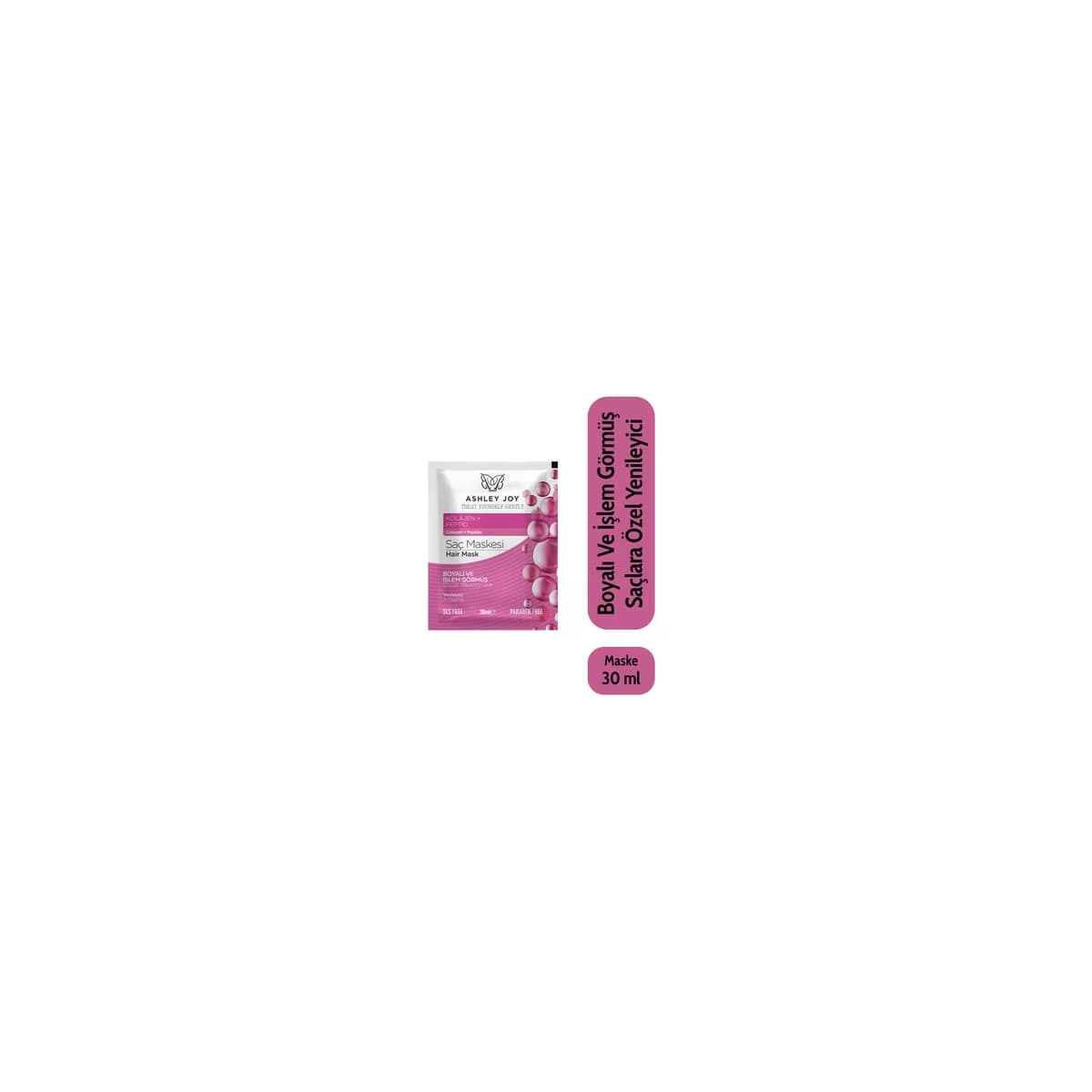 Ashley Joy Saç Maskesi Yenileyici 30 ml 3