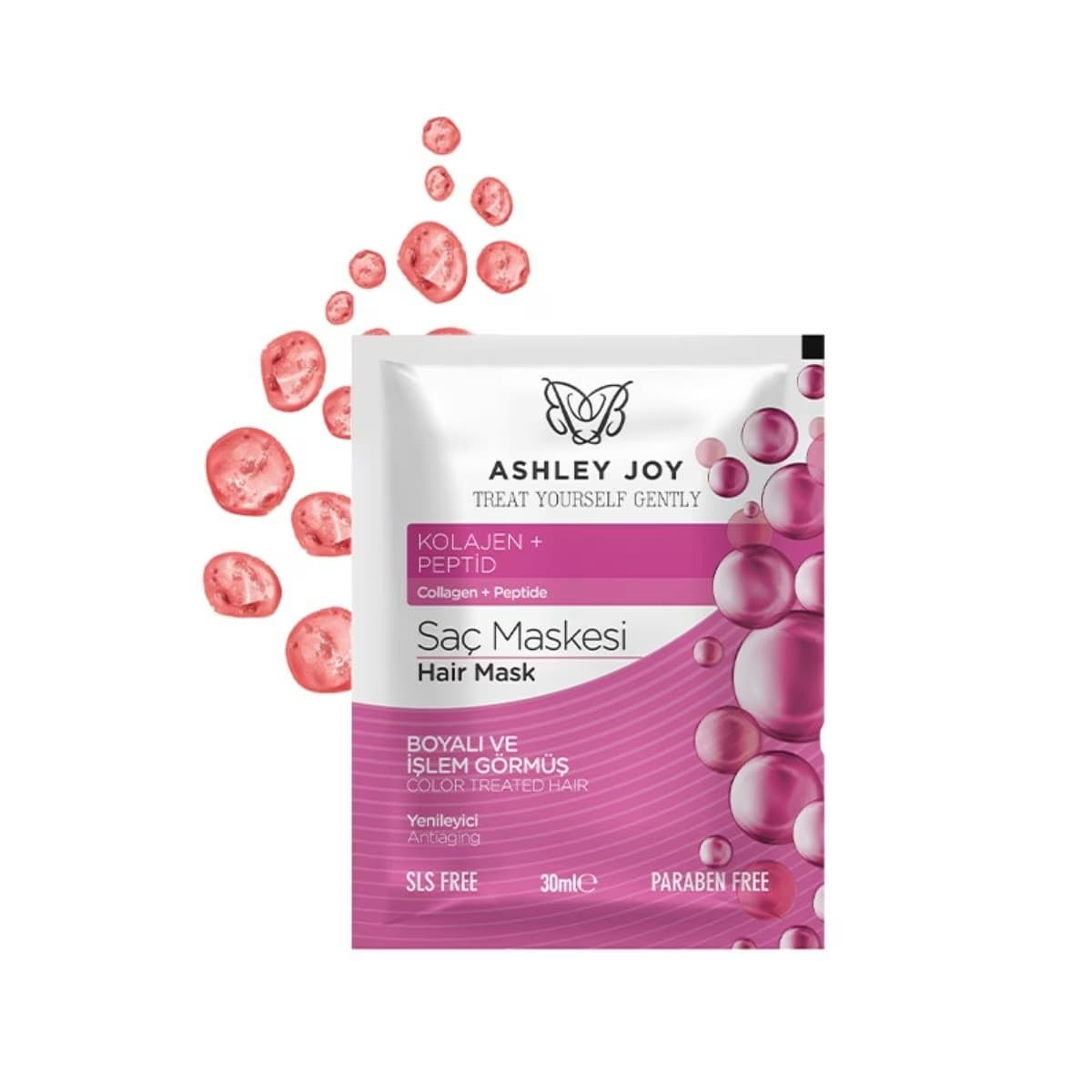 Ashley Joy Saç Maskesi Yenileyici 30 ml 4