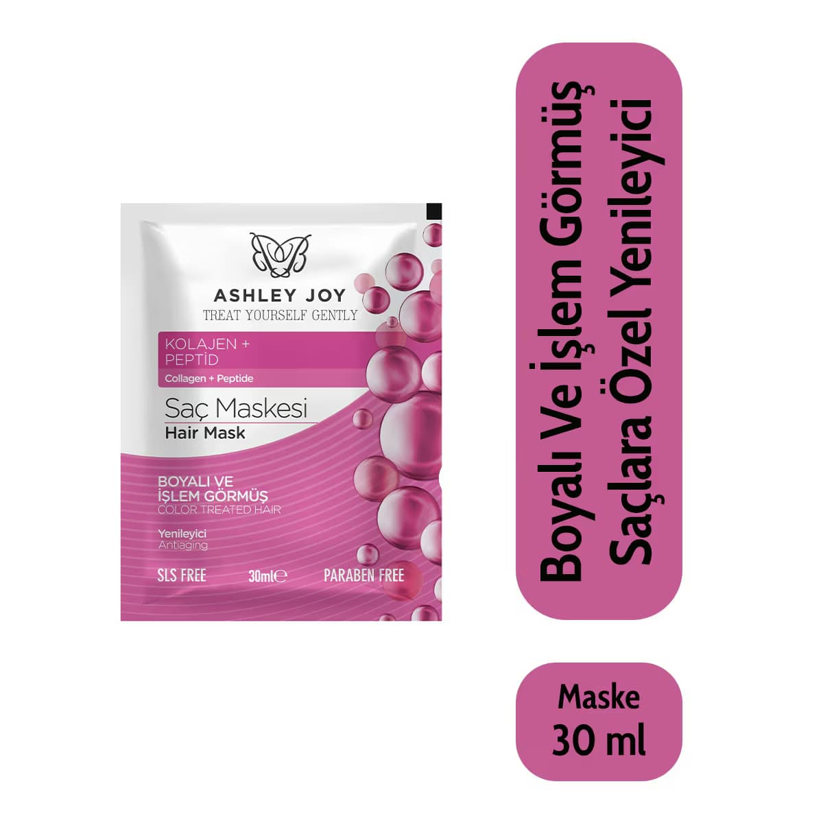 Ashley Joy Saç Maskesi Yenileyici 30 ml