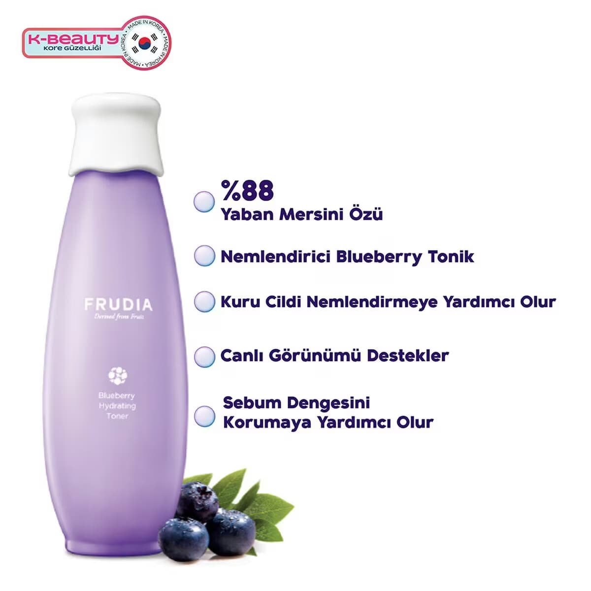 Frudia Blueberry Nemlendirici Tonik 195 ml 2