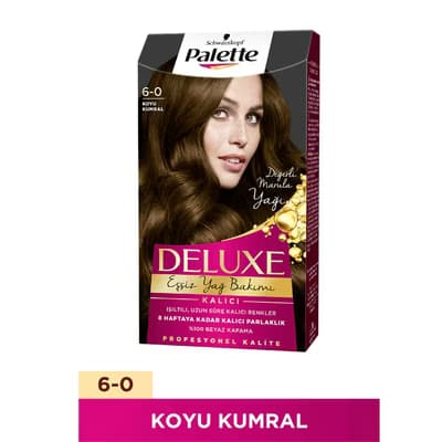 Palette Deluxe Saç Boyası 6-0 Koyu Kumral