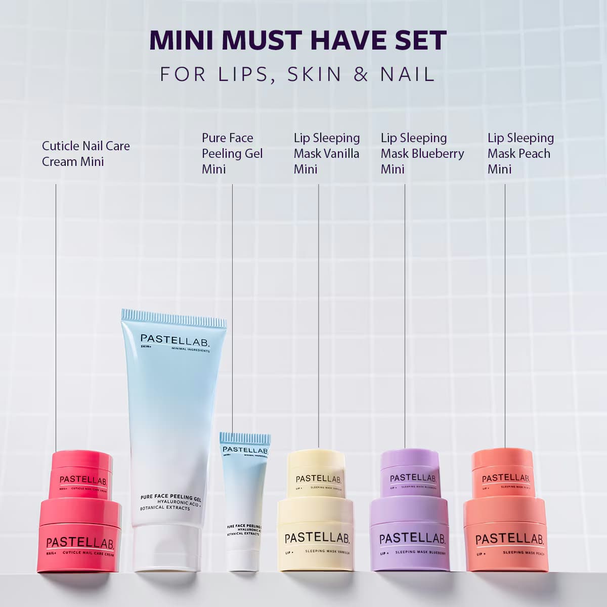 Pastellab Mini Must Have 5'li Set 2