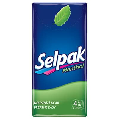 Selpak Mentollü Kağıt Mendil (Tekli) - Gratis
