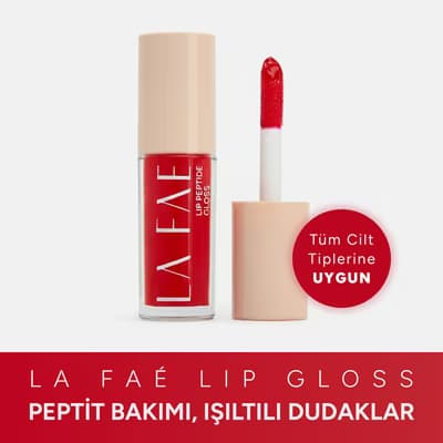 La Faé Lip Peptide Gloss Cherry Swirl