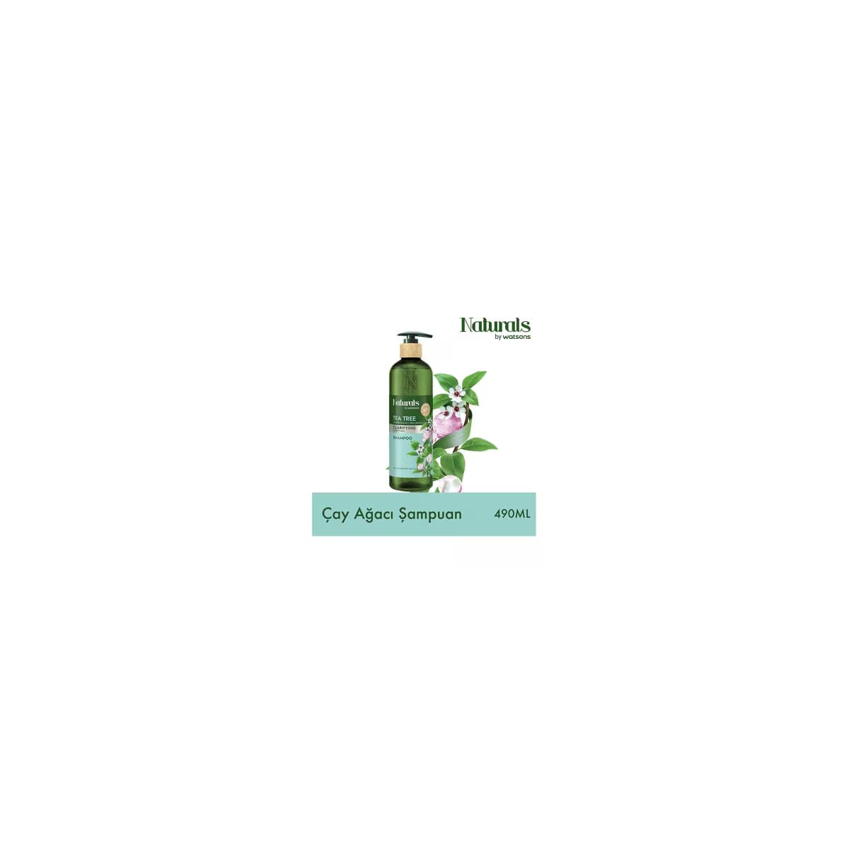Naturals By Watsons Tea Tree Şampuan 490 ml 5