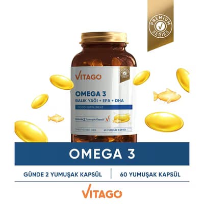 Vıtago Omega 3 Balık Yağı Epa Dha Tablet 60Lı