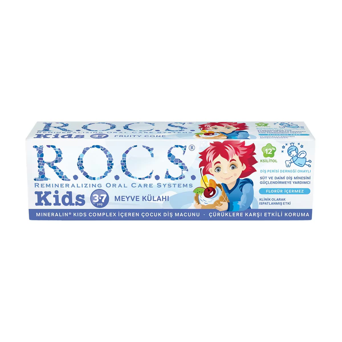 Rocs Kids 3-7 Florürsüz Diş Macunu 2