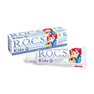 Rocs Kids 3-7 Florürsüz Diş Macunu