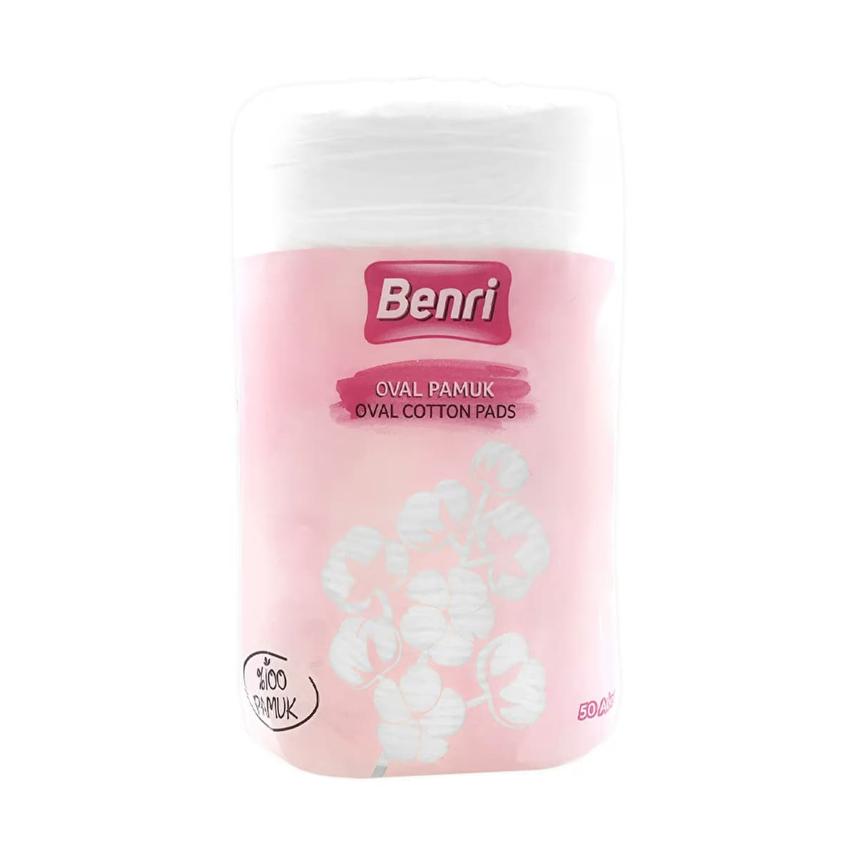 Benri Oval Pamuk 50'li - Gratis