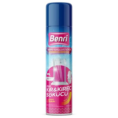 Benri Banyo Temizleyici Köpük 500 ml - Gratis