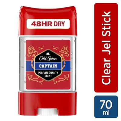 Old Spice Clear Gel Stick Captain 70 ml