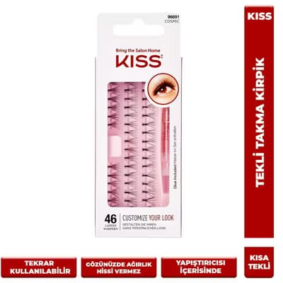 Kiss Tekli Takma Kirpik Kısa