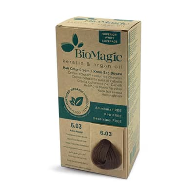Biomagic Saç Boyası Kahve Köpüğü No: 6.03
