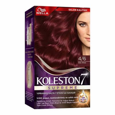 Wella Koleston Kit Saç Boyası Kızıl 4/ 6