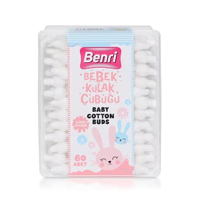 Benri Bebek Kulak Çubuğu 60'lı - Gratis