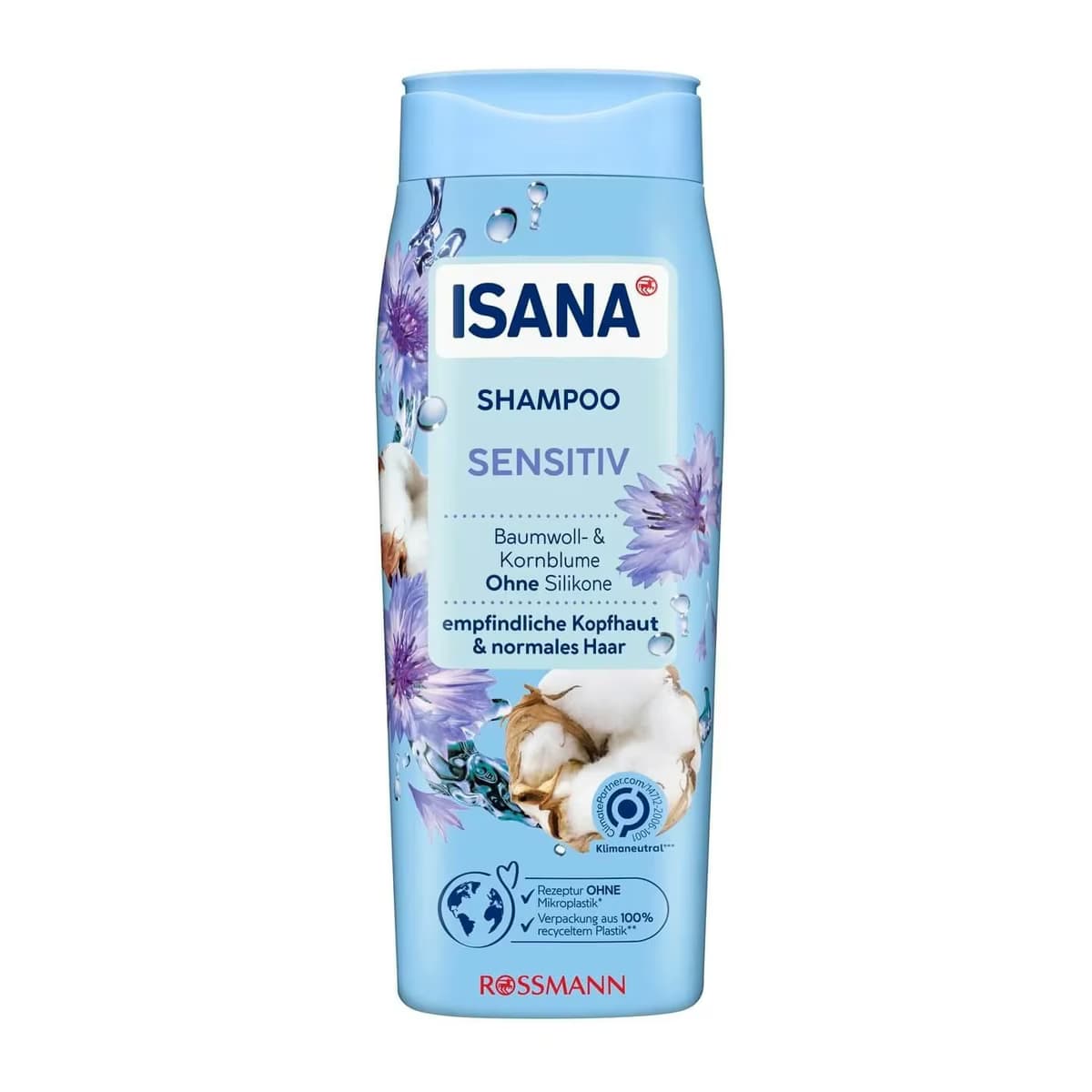 Isana Şampuan Pamuk ve Mavi Kantaron 300 ml