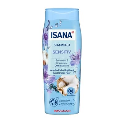 Isana Şampuan Pamuk ve Mavi Kantaron 300 ml