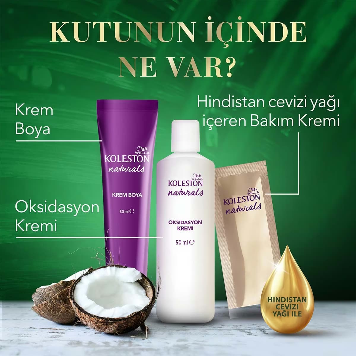 Wella Koleston Naturals Saç Boyası 2/0 Siyah 4