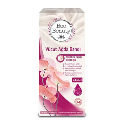 Bee Beauty Vücut Ağda Bandı 24'lü - Gratis